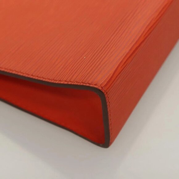 LOUIS VUITTON Epi Posh Toilet Pouch Orange Pimon - Picture 10 of 14